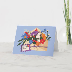 Carte Bonne Fête des Mères   Snoopy Chère Maman