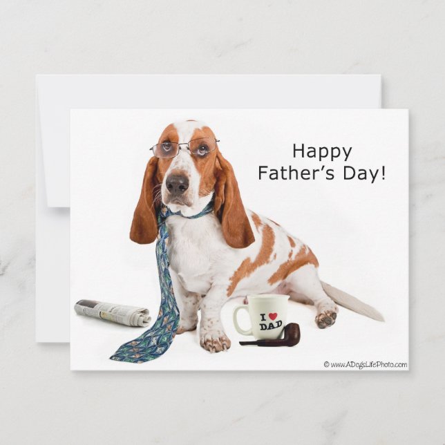 Carte Bonne Fête des pères (Devant)