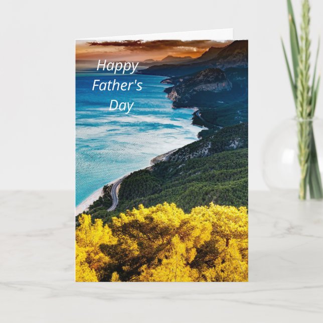 Carte Bonne Fête des pères (Devant)