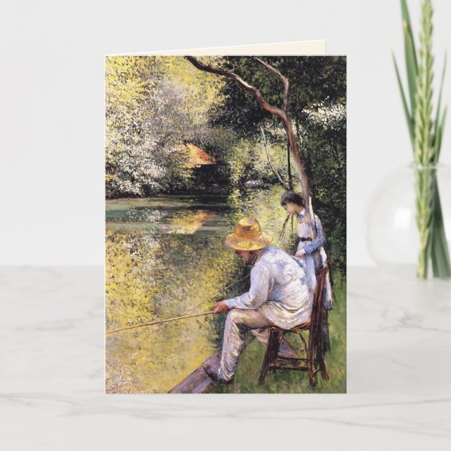 Carte Bonne Fête des pères. Art (Devant)