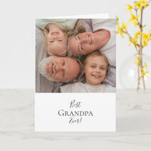 Carte Bonne Fête des pères au Meilleur Grand-Père Jamais