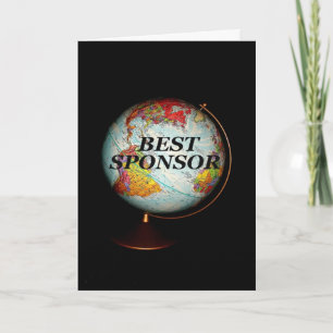 Carte Bonne Fête des pères Au Meilleur Sponsor Sur Terre