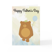 Bonne Fête des pères - Papa Bear Card
