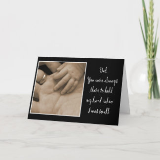 Carte Bonne Fête des pères papa de fils ou fille