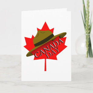 Carte Bonne fête du Canada
