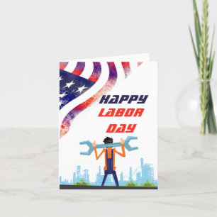 Carte Bonne fête du travail