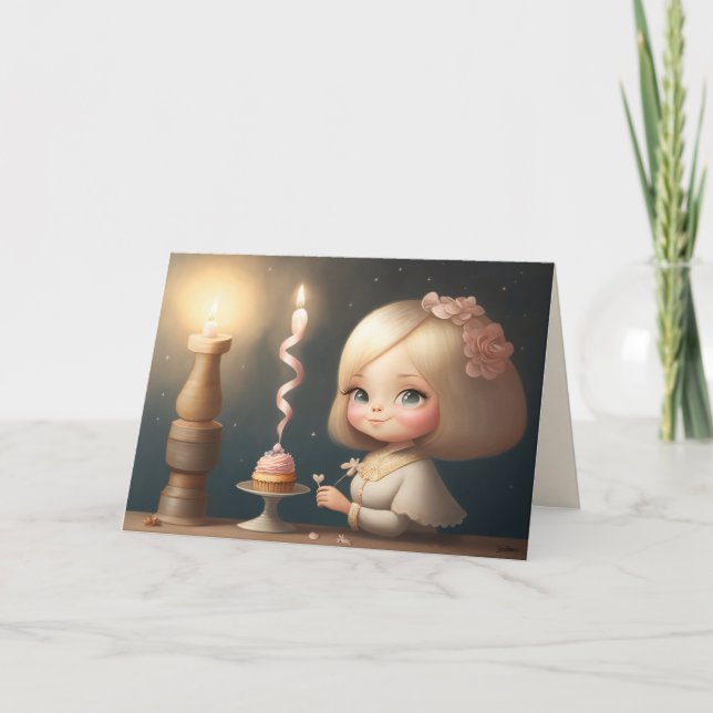 Carte Bonne fille anniversaire 01 (Devant)