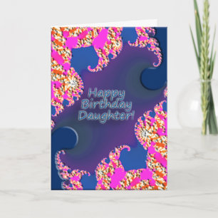 Carte Bonne fille d'anniversaire !