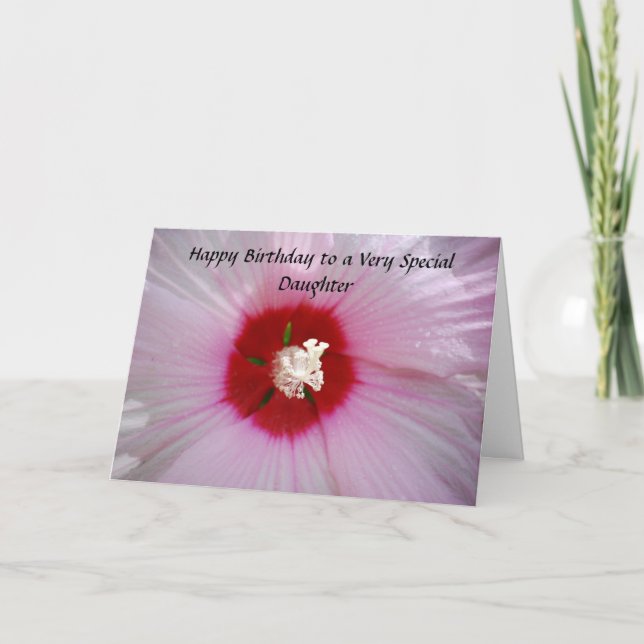 Carte Bonne fille d'anniversaire (Devant)