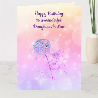 Carte Bonne Fille D'Anniversaire En Droit