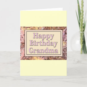 Carte Bonne grand-mère d'anniversaire