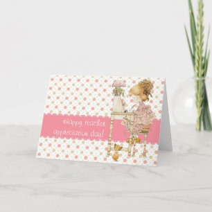 Carte Bonne journée d'appréciation des enseignants !