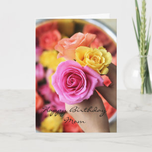 Carte Bonne maman d'anniversaire