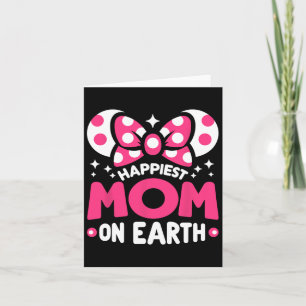 Carte Bonne Maman sur Terre Fête des Mères Famille