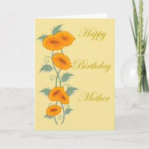 Carte Bonne mère d'anniversaire