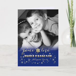 Carte Bonne Pâque. Photo personnalisée