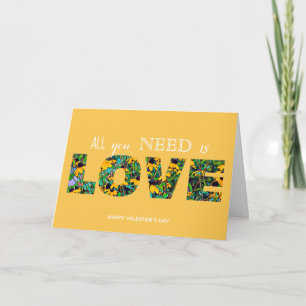 Carte Bonne Saint Valentin-Tout ce dont vous avez besoin