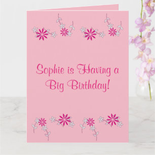 Carte Bonne Sophie d'anniversaire ! (Name)