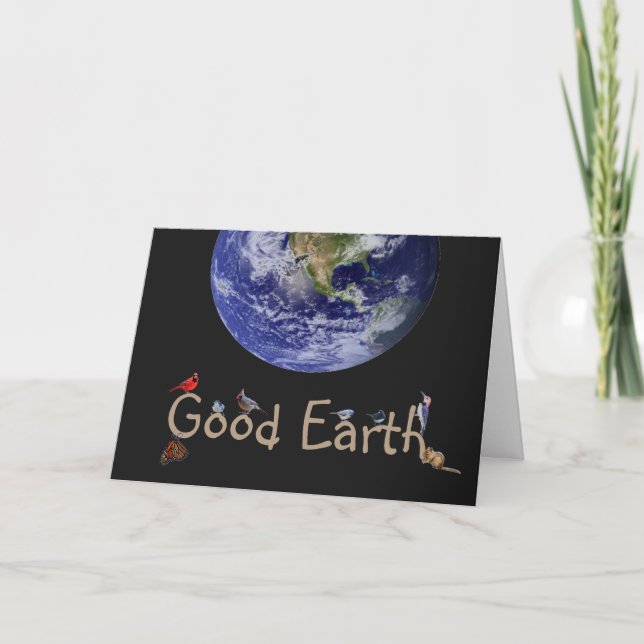 Carte Bonne Terre : Salutations de la Nature (Devant)