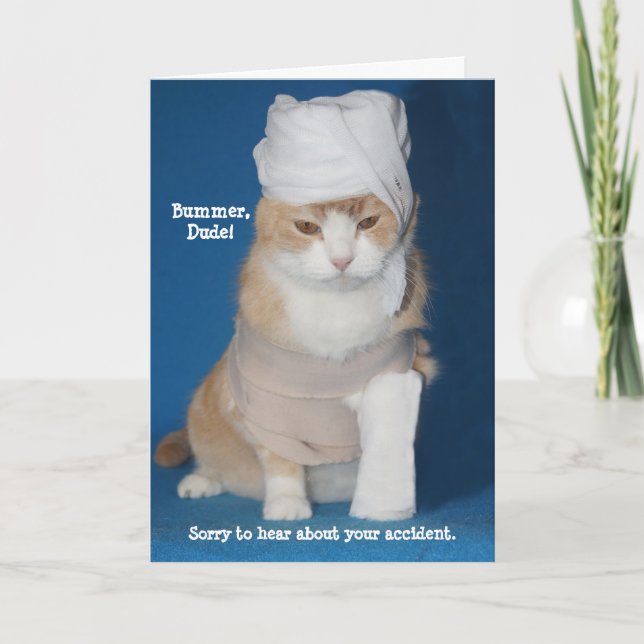 Carte Bonnes blessures / Bras cassé (Devant)