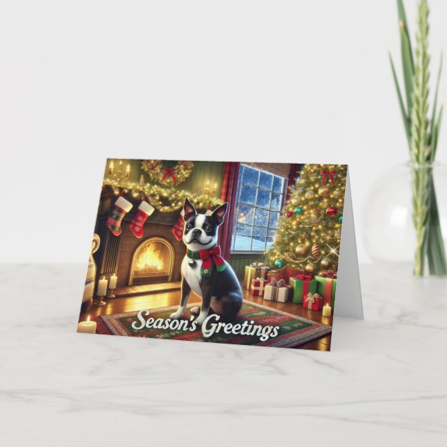 Carte Bonnes Fêtes (Devant)