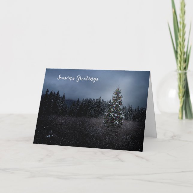 Carte Bonnes Fêtes (Devant)
