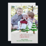 Carte Bonnes Fêtes photo Snowman<br><div class="desc">Vous voulez envoyer des cartes de Noël à vos amis et à votre famille? Il n'y a rien de mieux que de partager avec eux la photo de votre famille et de vos enfants en cette période de vacances. Tout ce que vous avez à faire est de changer cet échantillon...</div>