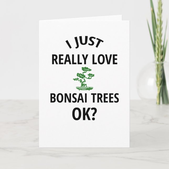 Carte Bonsai Lover| Bonsai Tree Bonsai Tree Lover (Devant)