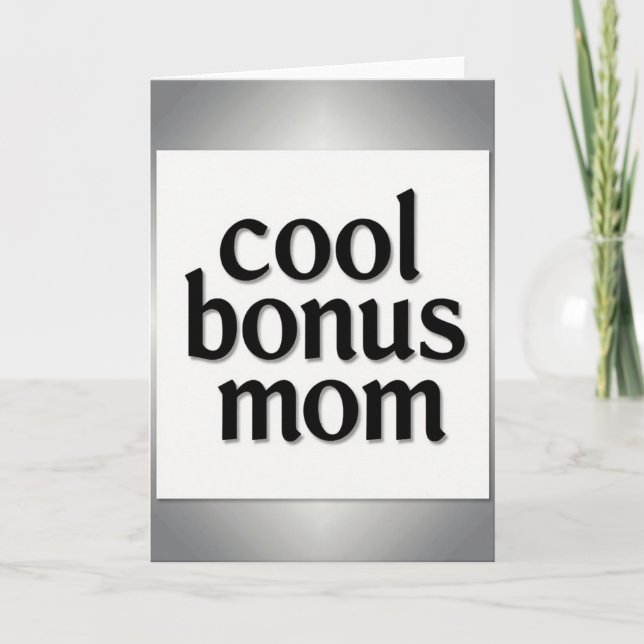 Carte Bonus Maman Super Chère (Devant)
