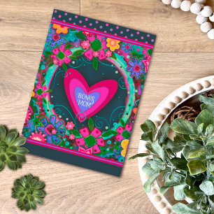Carte Bonus Mom Floral Hearts Plutôt unique fête des mèr