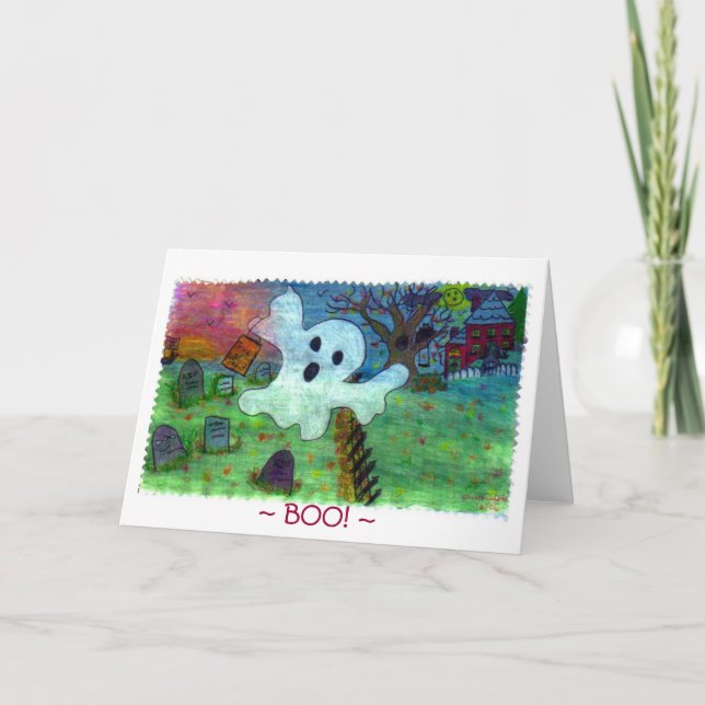 CARTE ~ BOO ! ~ (Devant)