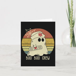 Carte Boo Boo Infirmière D'Équipage Infirmière D'Hallowe