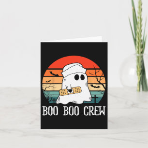 Carte Boo Boo Infirmière D'Équipage Infirmière D'Hallowe