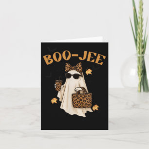 Carte Boo-jee Ghost, Saison Éffrayante léopard, Hallowee