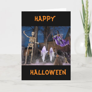 CARTE "BOO TO YOU" ET "HAPPY HALLOWEEN