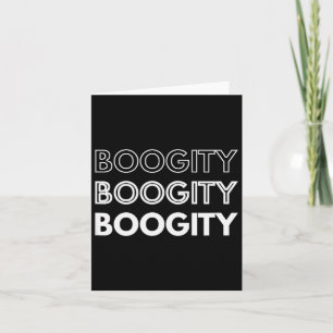 Carte Boogity _ Mots drôles sur