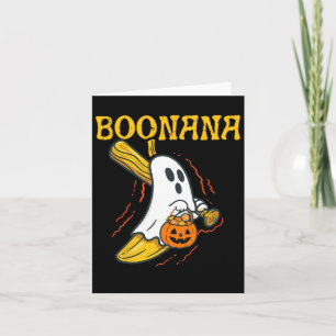 Carte Boonana Cute Ghost Nana Halloween Costume Hommes F