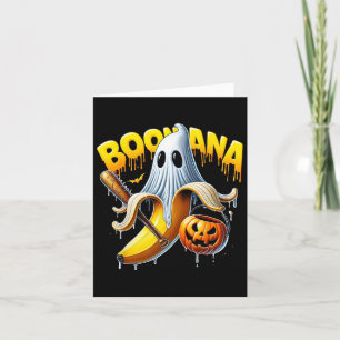 Carte Boonana Ghost Nana Funny Costume d'Halloween Art 1