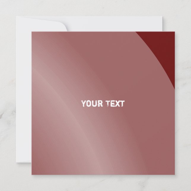 Carte Bordeaux moderne Shaded Qr Code moderne (Devant)