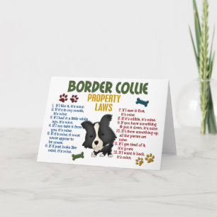 Carte Bordure Collie Lois sur les propriétés 4