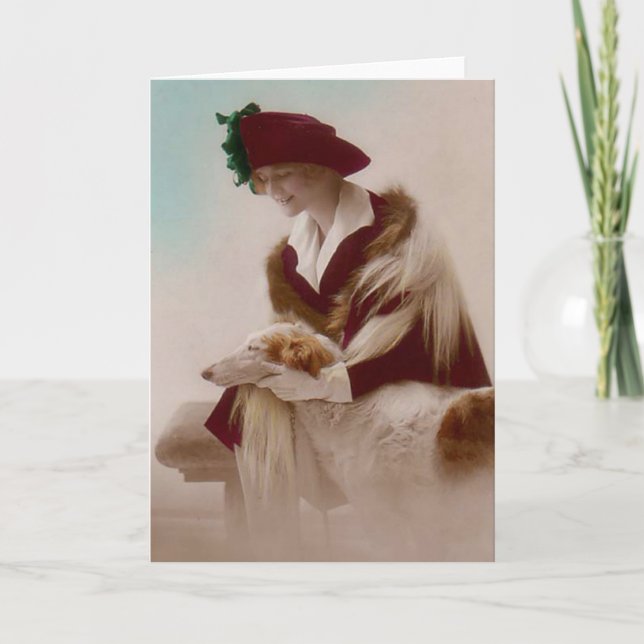 Carte Borzoi Friend (Devant)