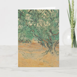 Carte Bosquet d'oliviers de Van Gogh - Art de la nature