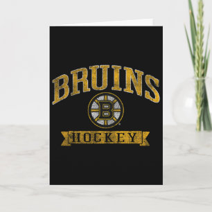 Carte Boston Bruins Hockey Vintage Dark Heather