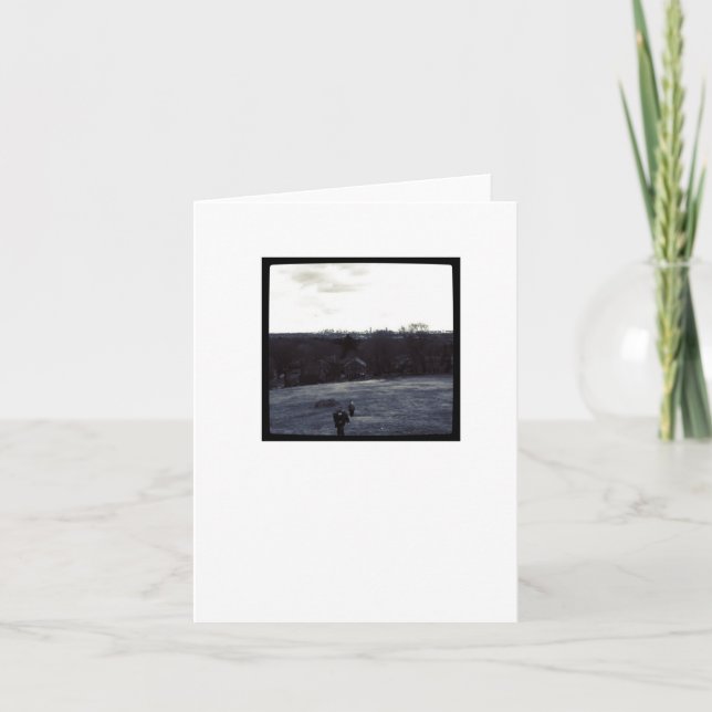 Carte Boston Skyline 2 (Devant)