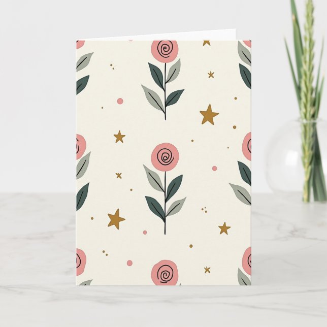 Carte Botanical Dream Mothers Day Card (Devant)