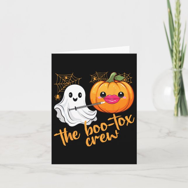 Carte Botox Remplissage Halloween Injector esthétique In (Devant)