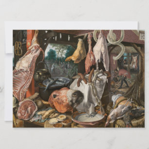 Carte Boucher's Stall (par Pieter Aertsen)