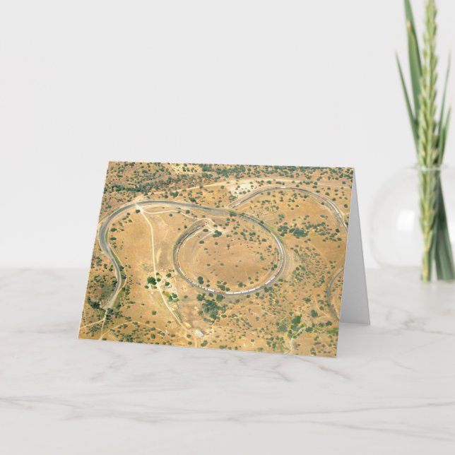 Carte Boucle Tehachapi (Devant)