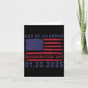 Carte Bouclier du jour de l'investiture de Trump 2025 -