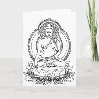 Carte Bouddha